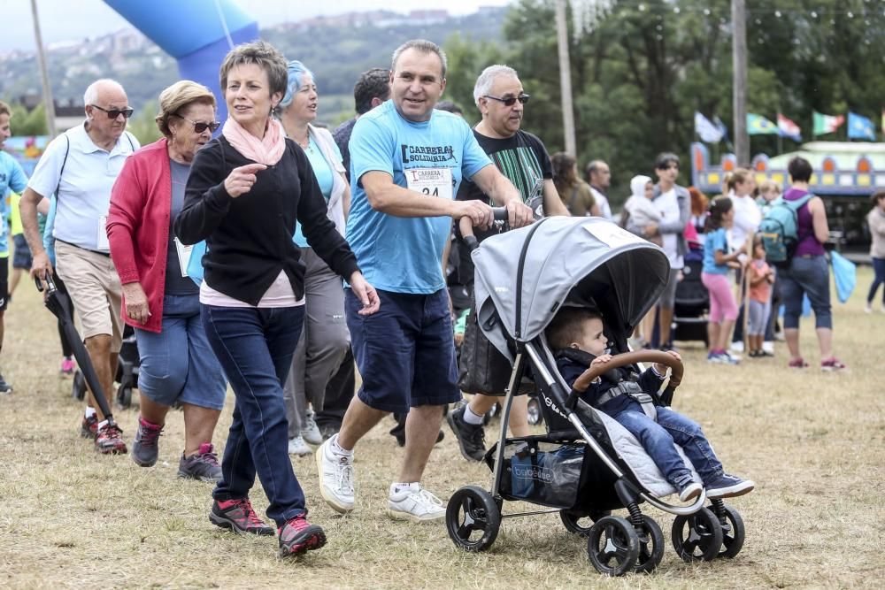 Carrera solidaria en San Claudio