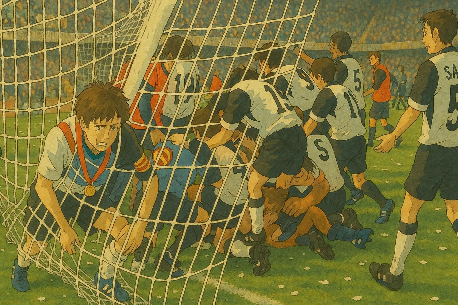 El Valencia del doblete, un equipo de dibujos animados