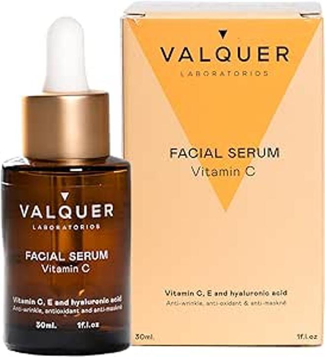 Valquer Serum Facial con Vitamina C &amp; Ácido Hialurónico
