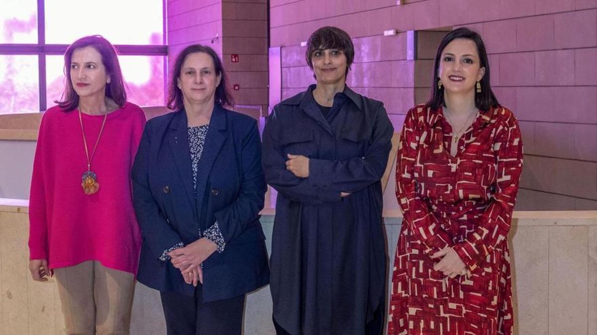Marta Alonso, Pilar Tébar, Sonia Martínez y María Ayuso.
