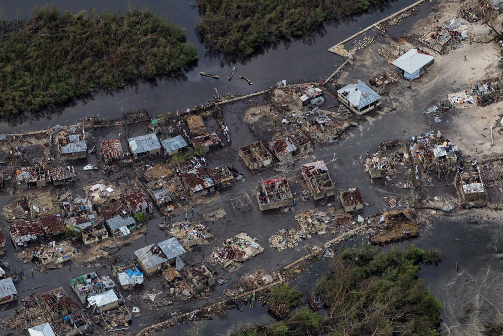 L'huracà Matthew passa per Haití