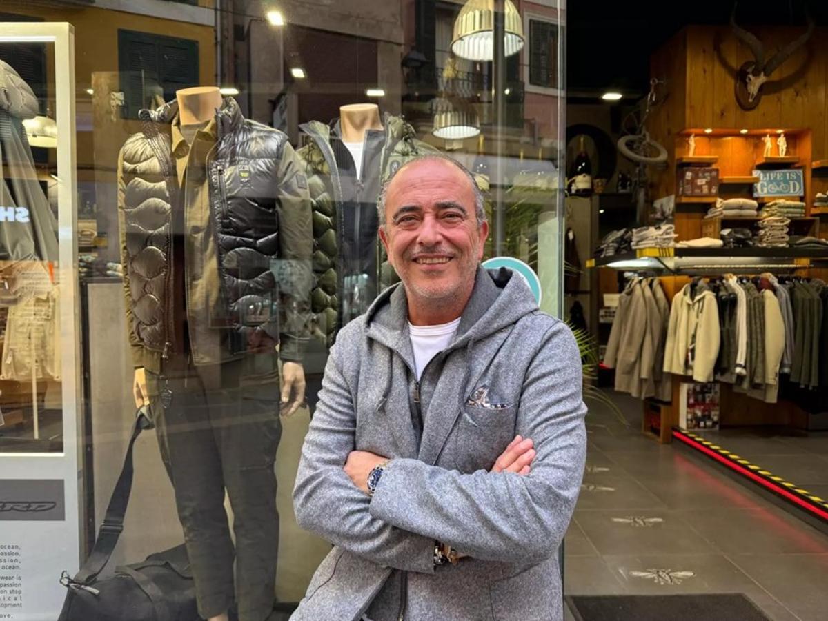 Pedro Mesquida ist der Vorsitzende der Händlervereinigung der Straßen Jaume II und Oms.