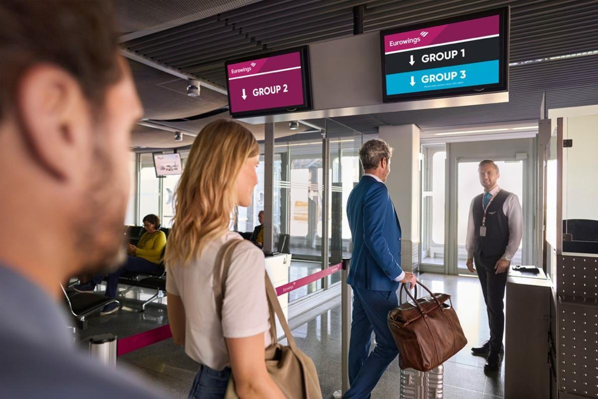 Ab April gibt es drei Boarding-Gruppen bei Eurowings.