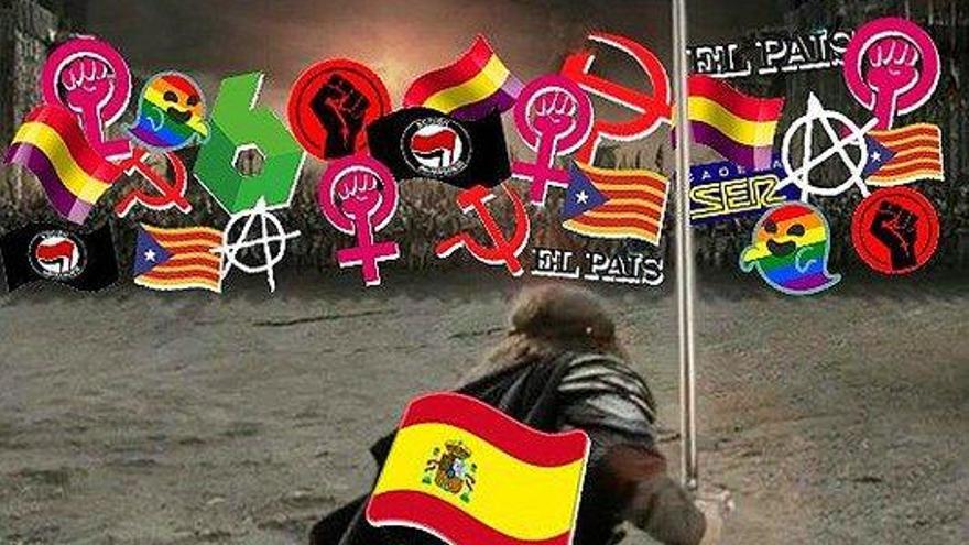 La campaña de Vox que mostraba batalla contra logos LGTBI, ante la fiscalía