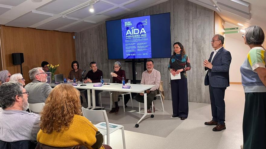 Tomiño homenaxea o legado  da oceanógrafa Aída Fernández