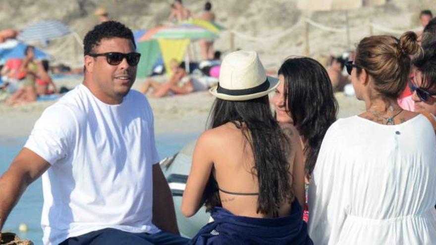 Ronaldo, en Formentera en una imagen de archivo