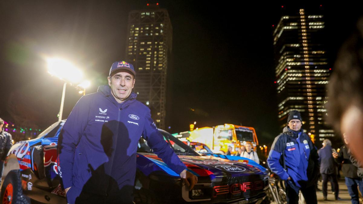 Nani Roma, con el Ford Raptor T1+ para el Dakar 2025