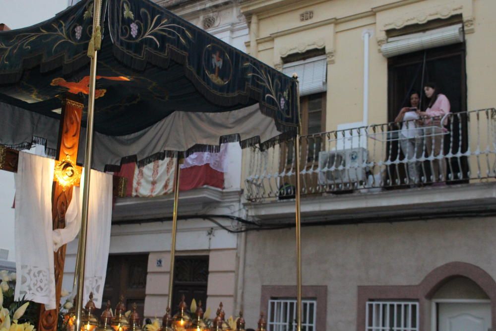 Procesión conjunta de las imágenes del Cabanyal