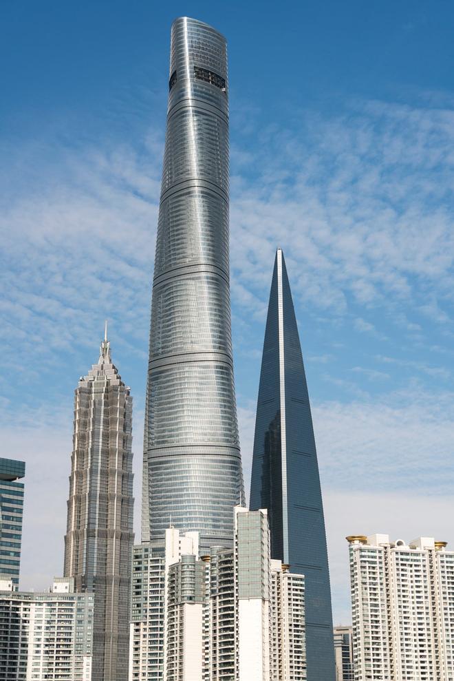 Shanghai Tower, en Shanghái, rascacielos más altos del mundo