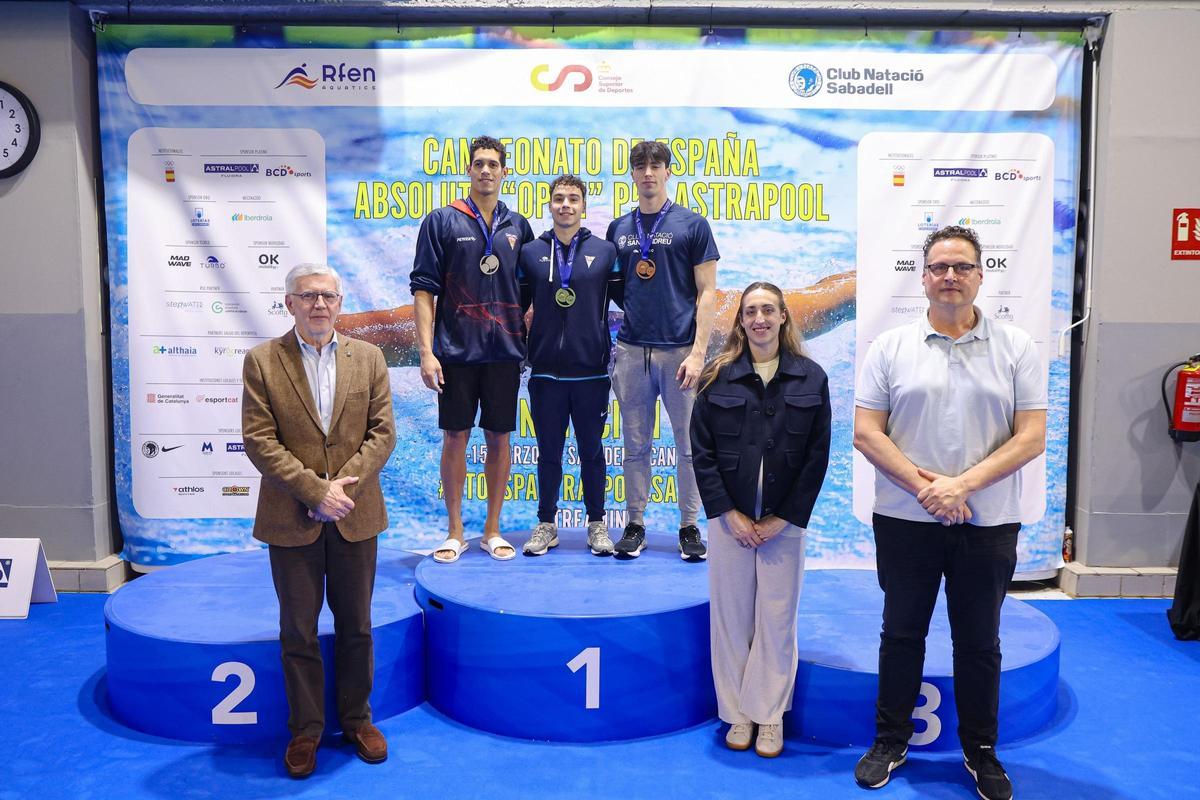 Hugo González de Oliveira logró dos nuevas medallas este sábado