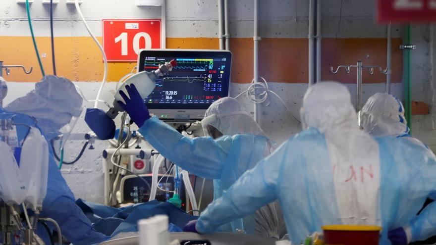 Personal sanitario en Israel.