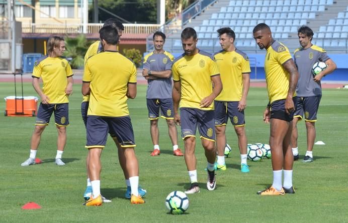 Primer entrenamiento de la UD Las Palmas