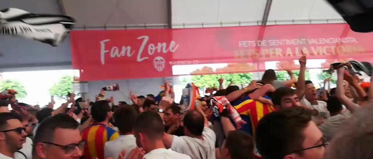 Final Copa del Rey 2019: Ambiente valencianista en Sevilla