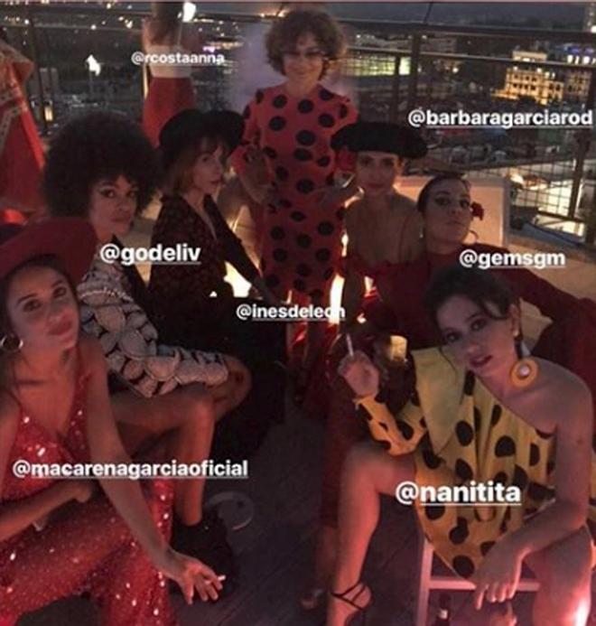 La fiesta flamenca de Macarena García y Anna Castillo