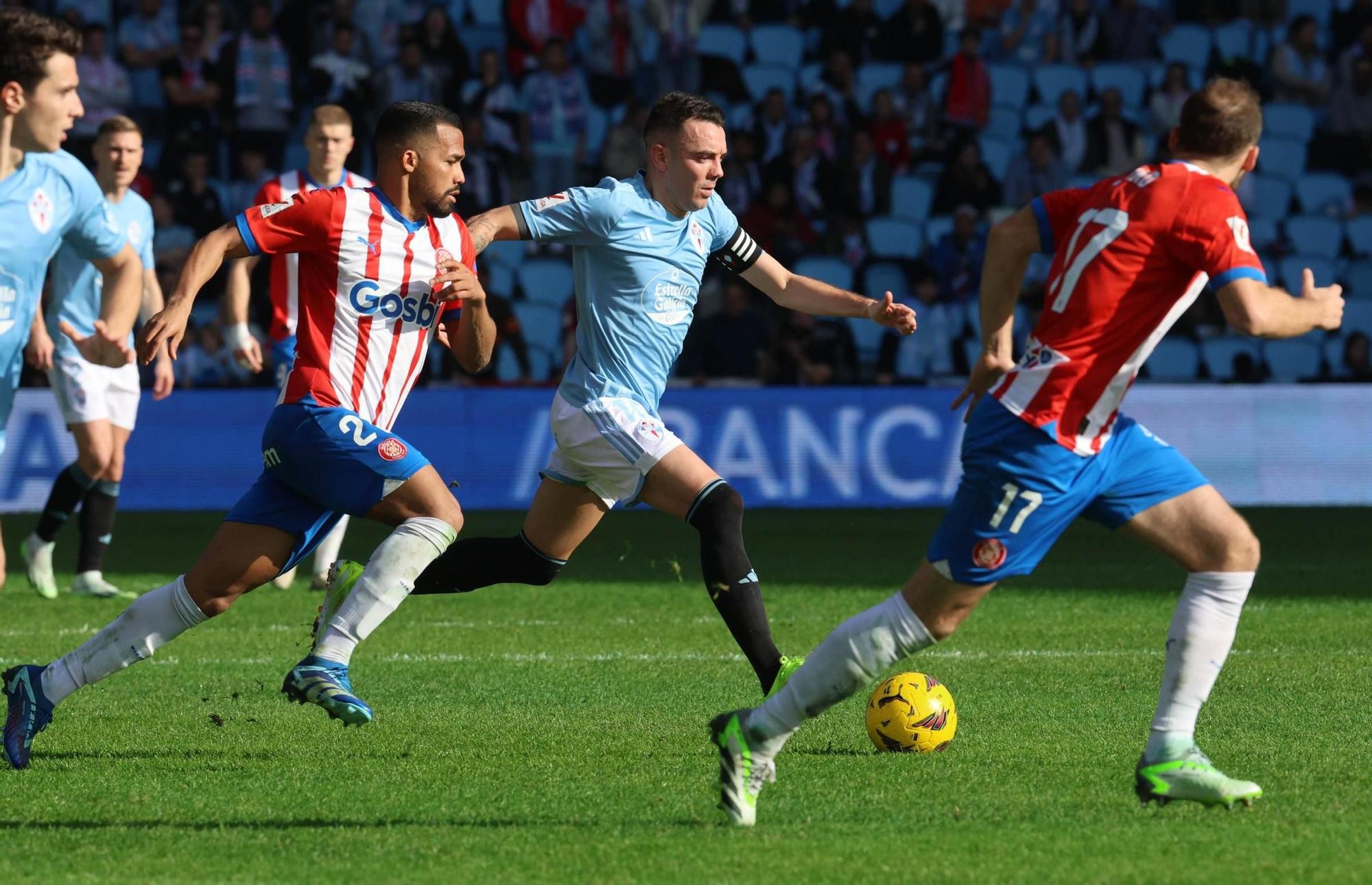 De la fiesta inicial a la decepción: las mejores imágenes del Celta-Girona