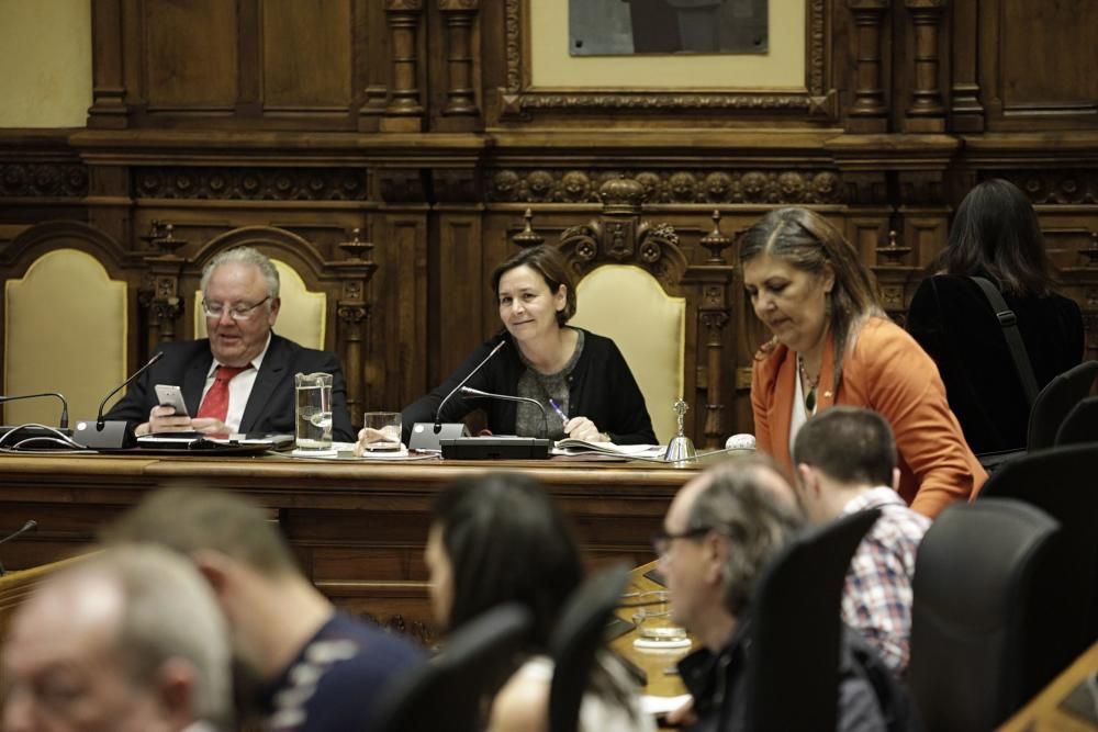 Pleno en el Ayuntamiento de Gijón