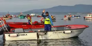Los “rañeiros”, resignados ante una caída de capturas alarmante del libre marisqueo
