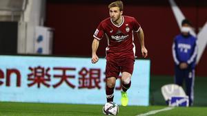 Sergi Samper, futbolista del Vissel Kobe