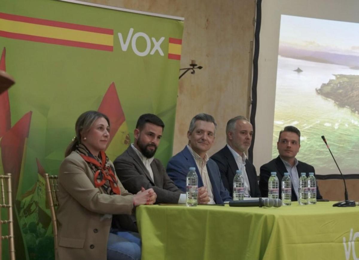 Durante la reunión celebrada en Caravaca