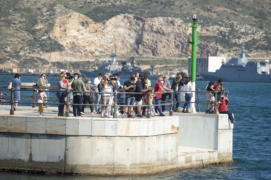 La dotación del S-81 Isaac Peral culmina la puesta a flote industrial del submarino