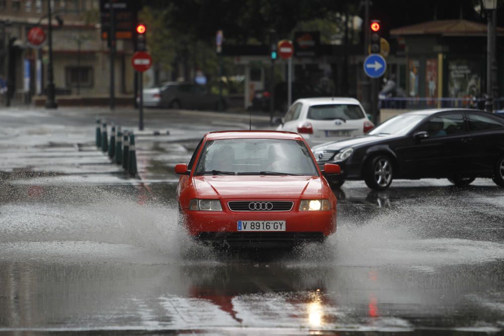 La gota fría llena la Comunitat Valenciana de agua