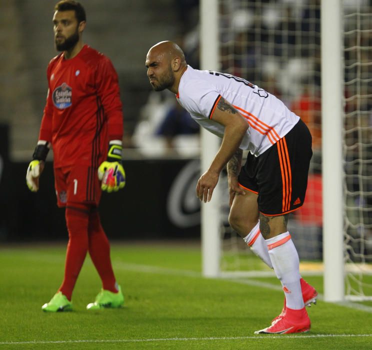 Valencia - Celta de Vigo, en imágenes