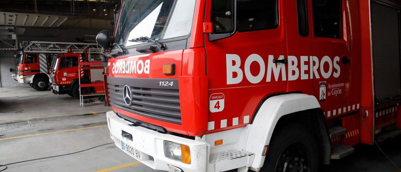 Bomberos de Gijón.