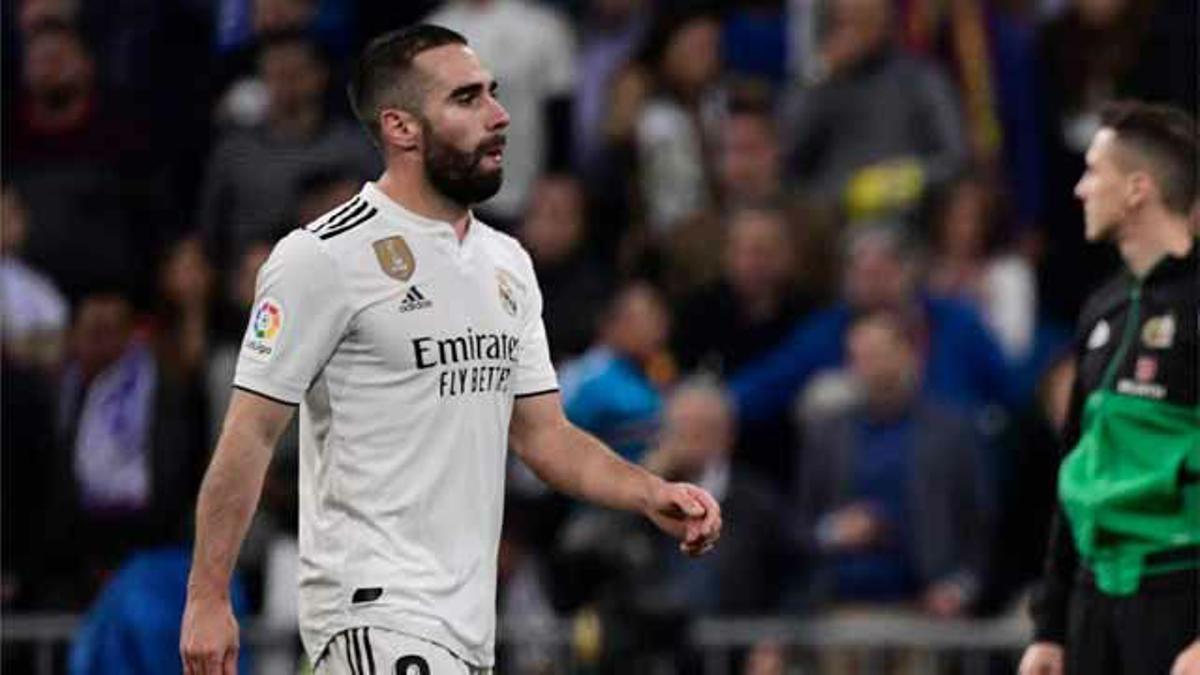 Carvajal reconoce la "semana dura" del Madrid tras perder dos clásicos seguidos