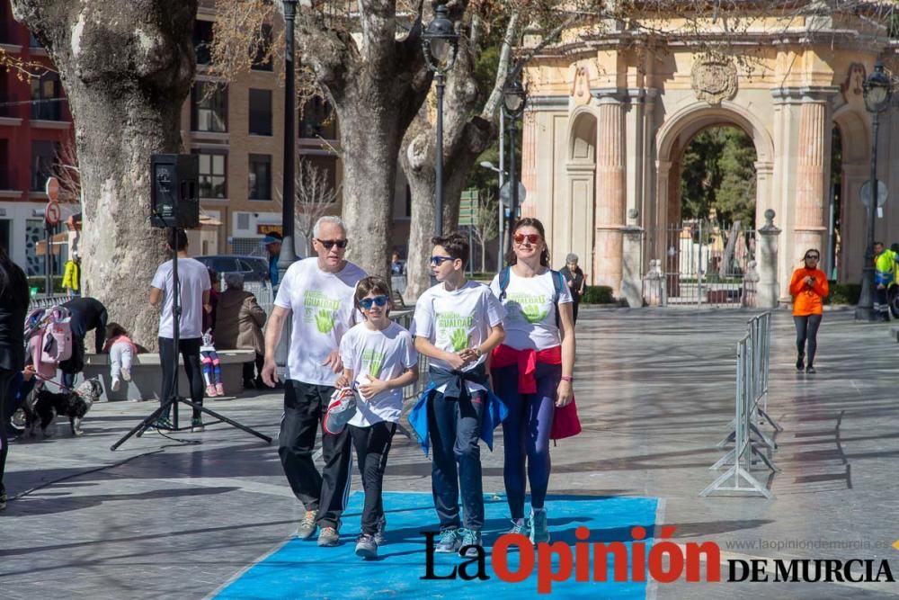 II Marcha por la igualdad en Caravaca