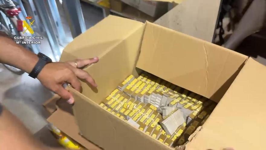 Intervenidos en Valencia 34.000 puros habanos falsificados que eran distribuidos por Europa
