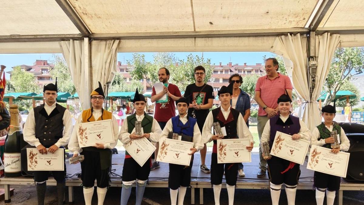esta es la lista de ganadores del concurso del Festival Internacional de la Gaita
