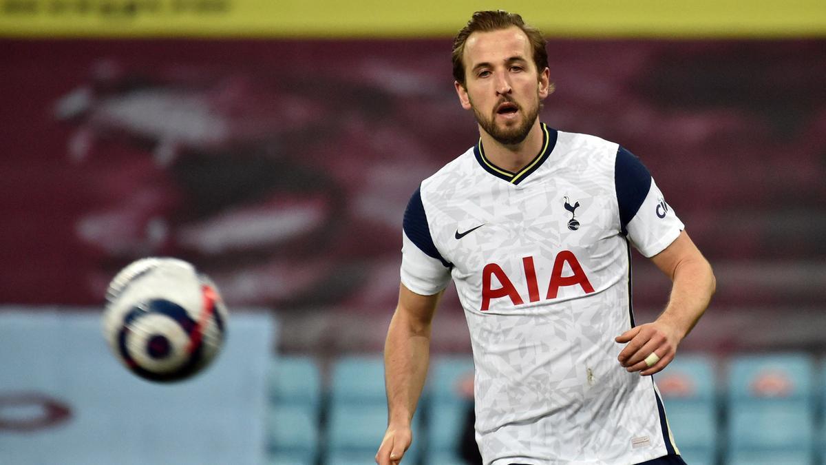 Harry Kane, con la camiseta del Tottenham.