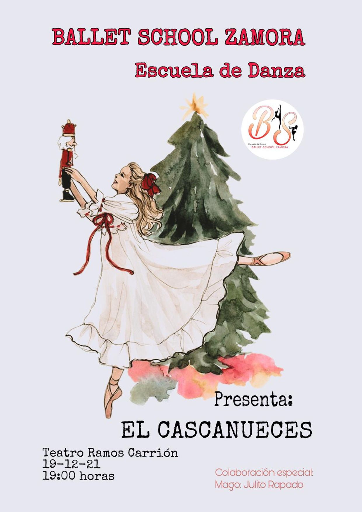 El Cascanueces · Ballet School Zamora cartel