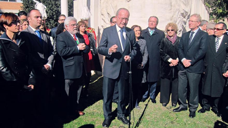 Francisco de la Torre en el acto del Día de Andalucía.