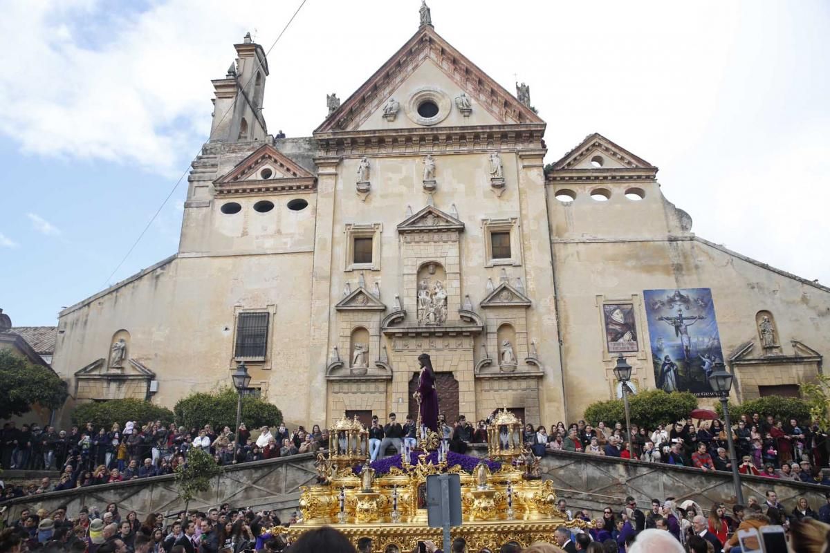 Un año más, el 'Señor de Córdoba' no ha faltado a su cita de cada Domingo de Ramos