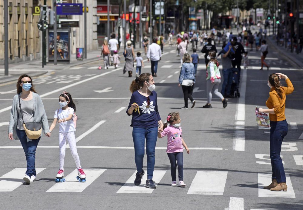 Coronavirus en Murcia: Así ha sido el primer día de desconfinamiento para los niños