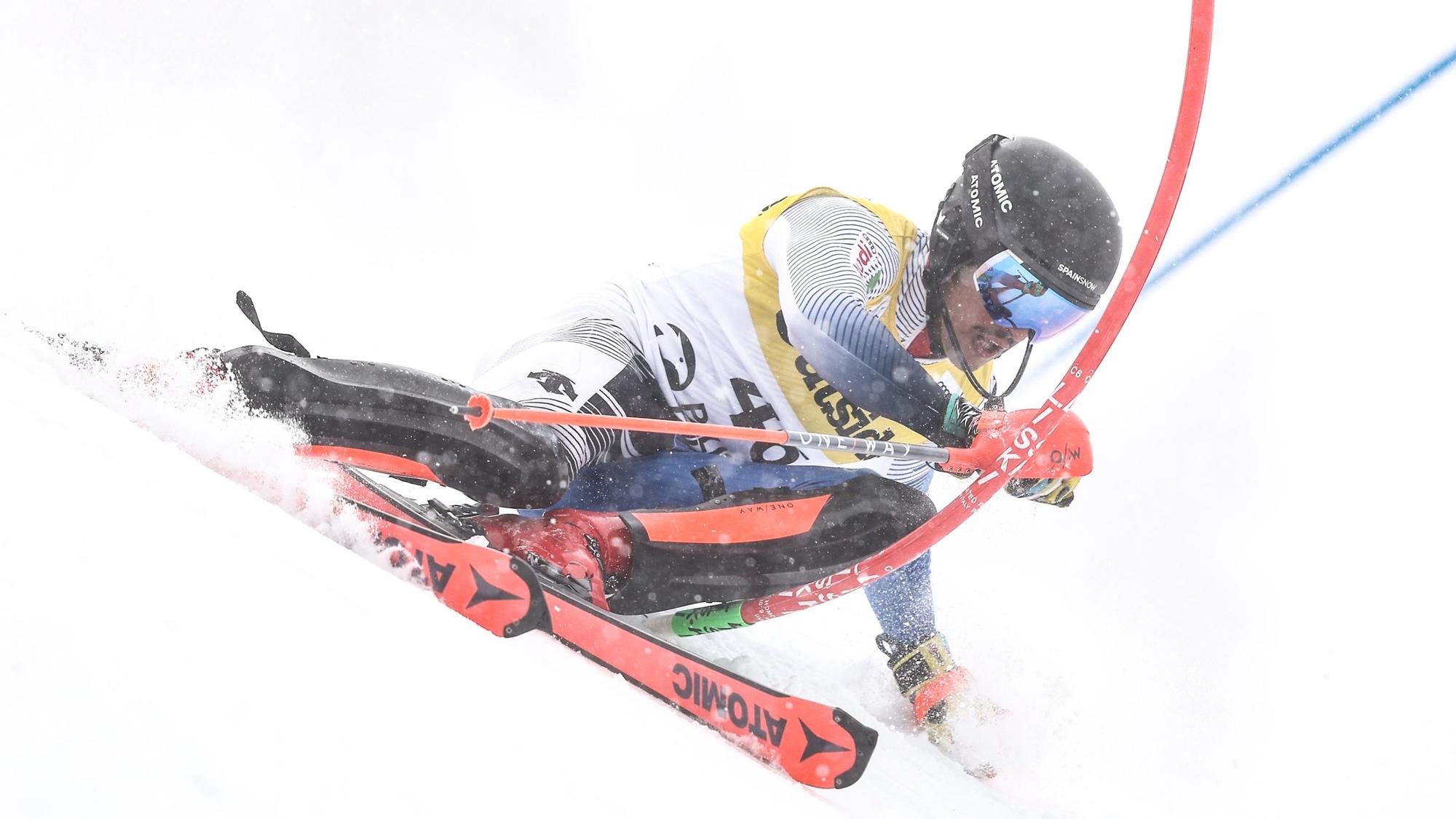 Fis Ski World 2022-2023. Palisades (USA), Juan Del Campo (ESP), 26/02/2023, Photo: Gabriele Facciotti | Pentaphoto