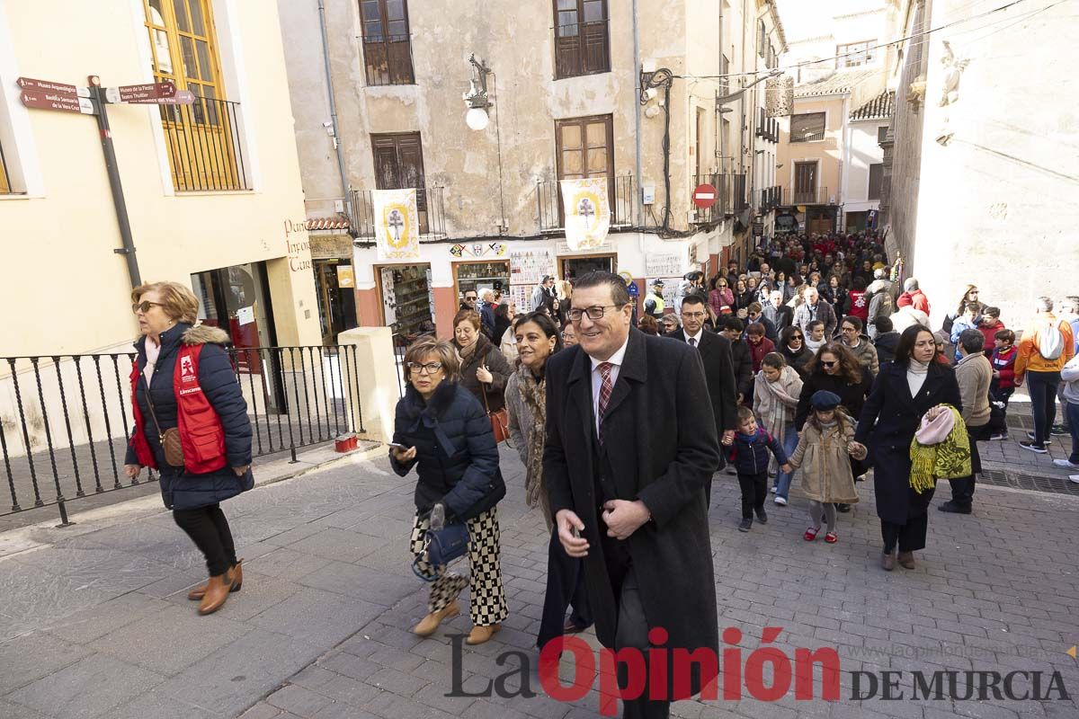 Encuentro de Moros y Cristianos en Caravaca (recepción, peregrinación y comida)