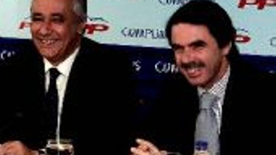 Aznar insta al Gobierno vasco y al PNV a acatar el cierre de Batasuna