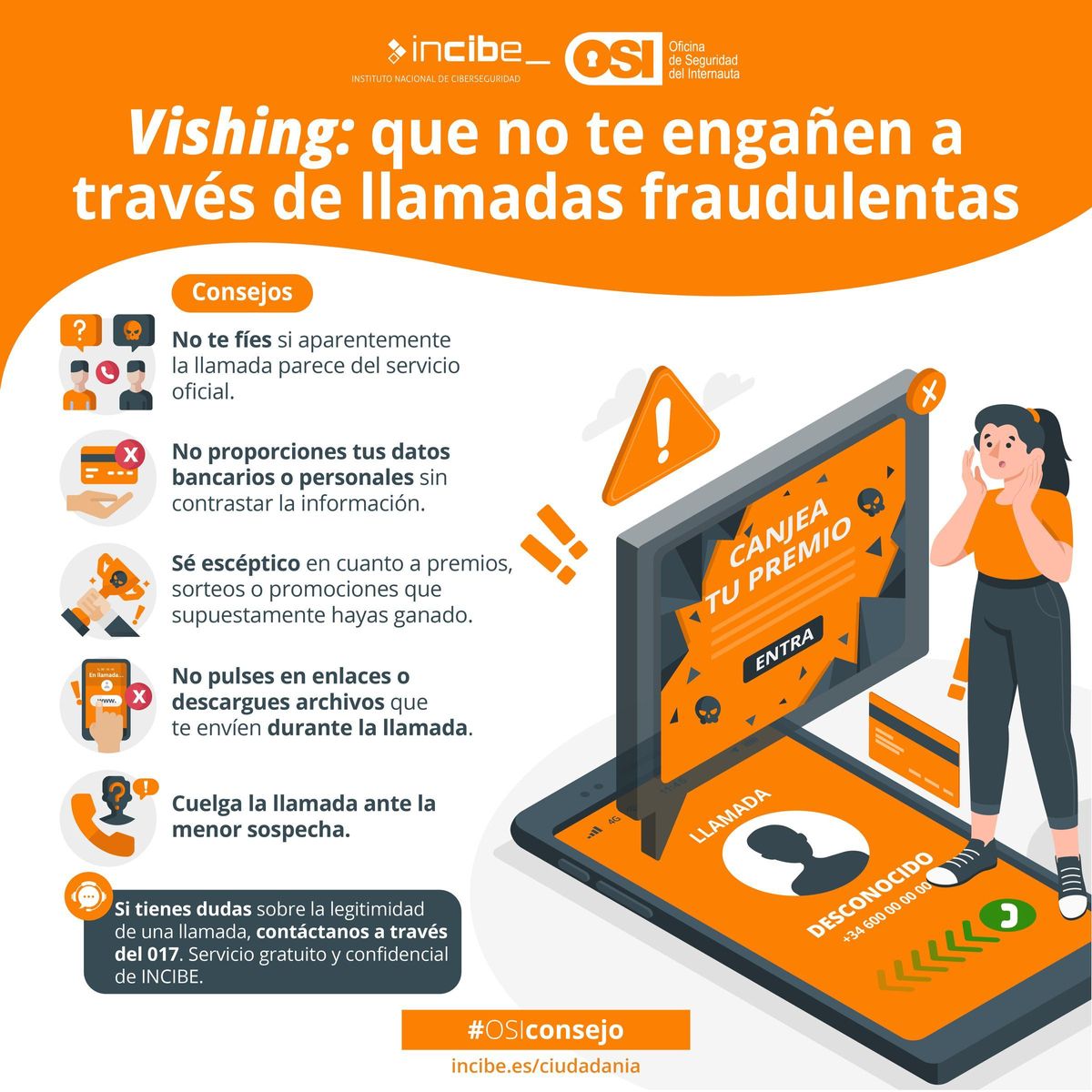Cómo protegerse ante llamadas fraudulentas