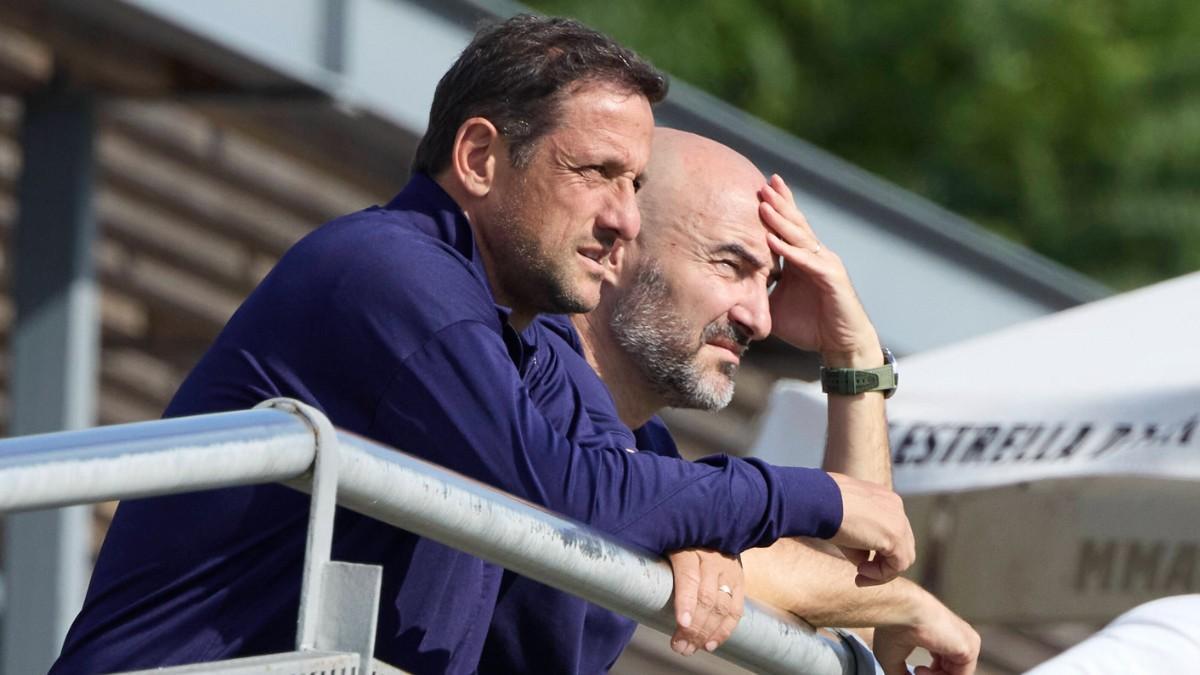 Juliano Belletti y Fran Sánchez son los máximos responsables del Barça Atlètic