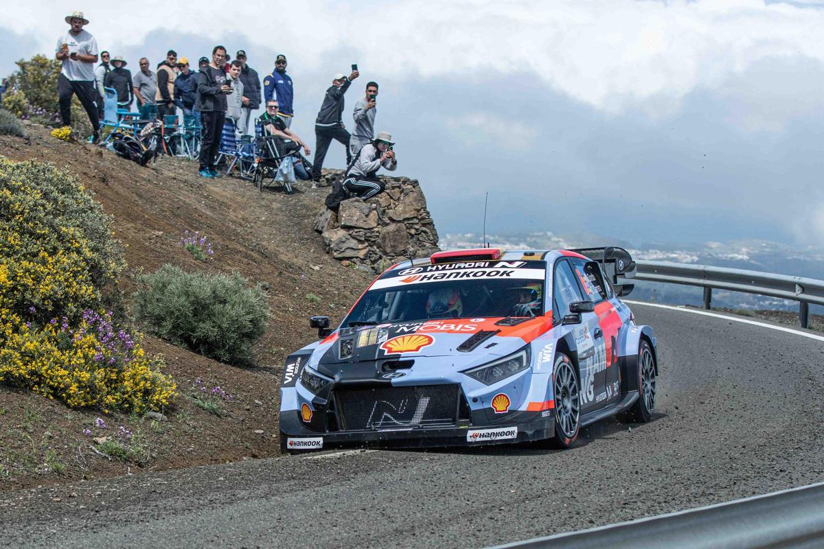 La segunda jornada del Rally Islas Canarias 2026, en imágenes