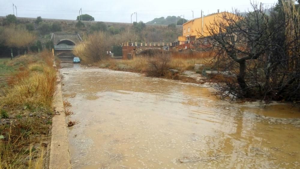 Llevantada a la costa de l'Alt Empordà 1-M