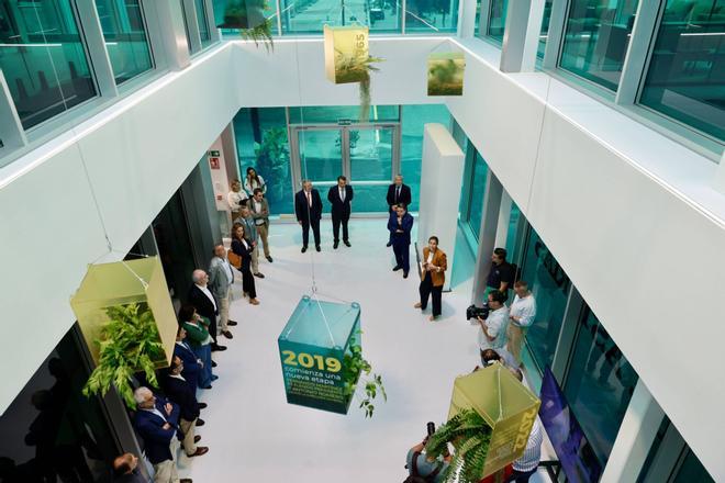 El Pabellón de Caja Rural de Asturias que se estrena esta Feria de Muestras, en imágenes
