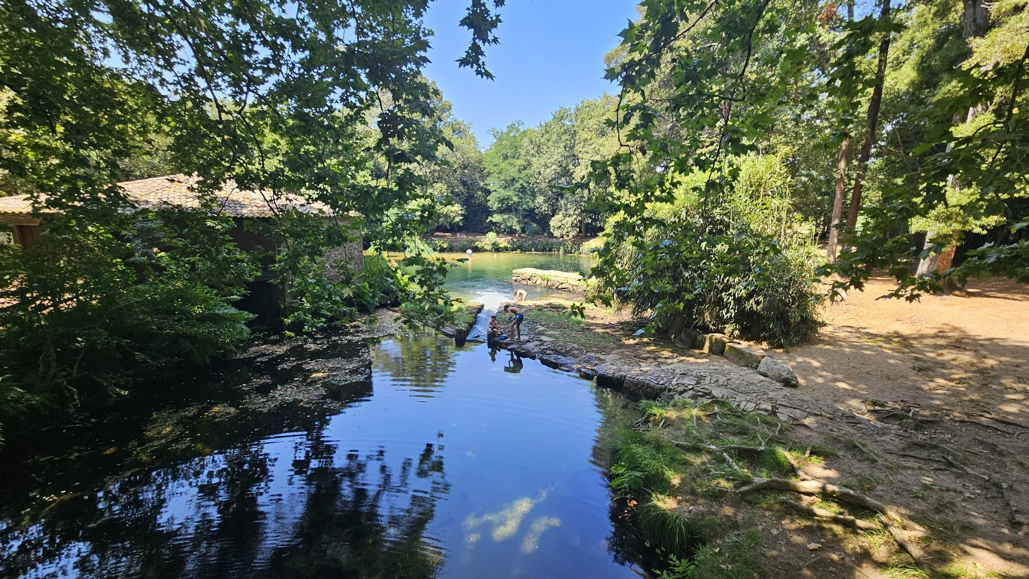 Muíño das Aceñas: un remanso fluvial en el Baixo Miño