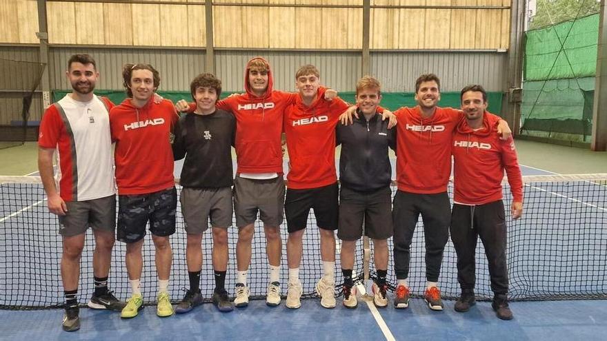 El Tenis Recreo Cultural jugará las semifinales del Campeonato Gallego por Equipos