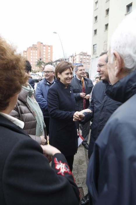 Inauguración del parque José Antonio Roncero en Gijón