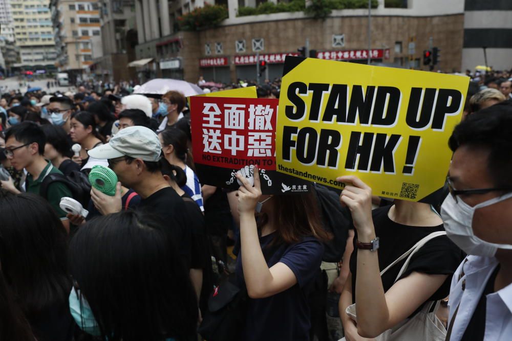 Protestas en Hong Kong