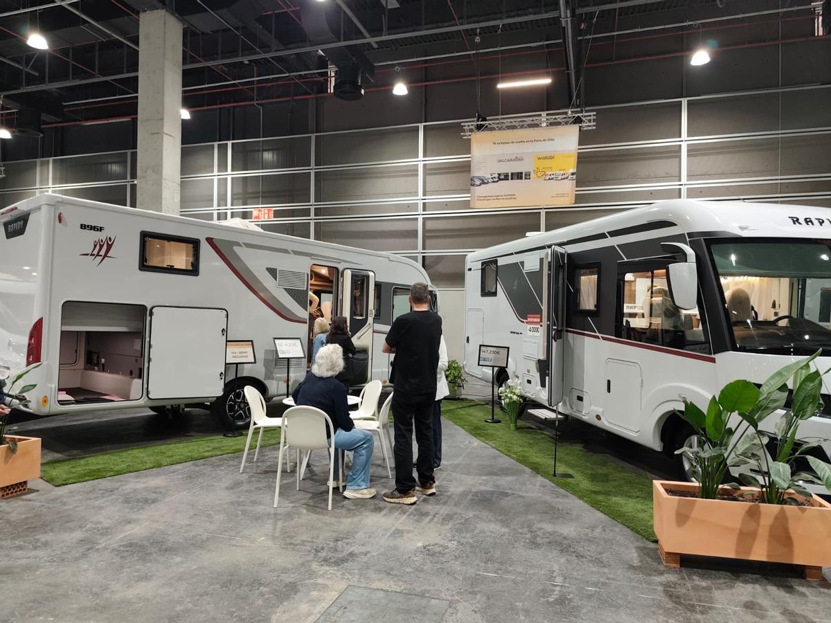 Caravanas, autocaravanas y campers en la Feria del Caravaning en Feria Valencia