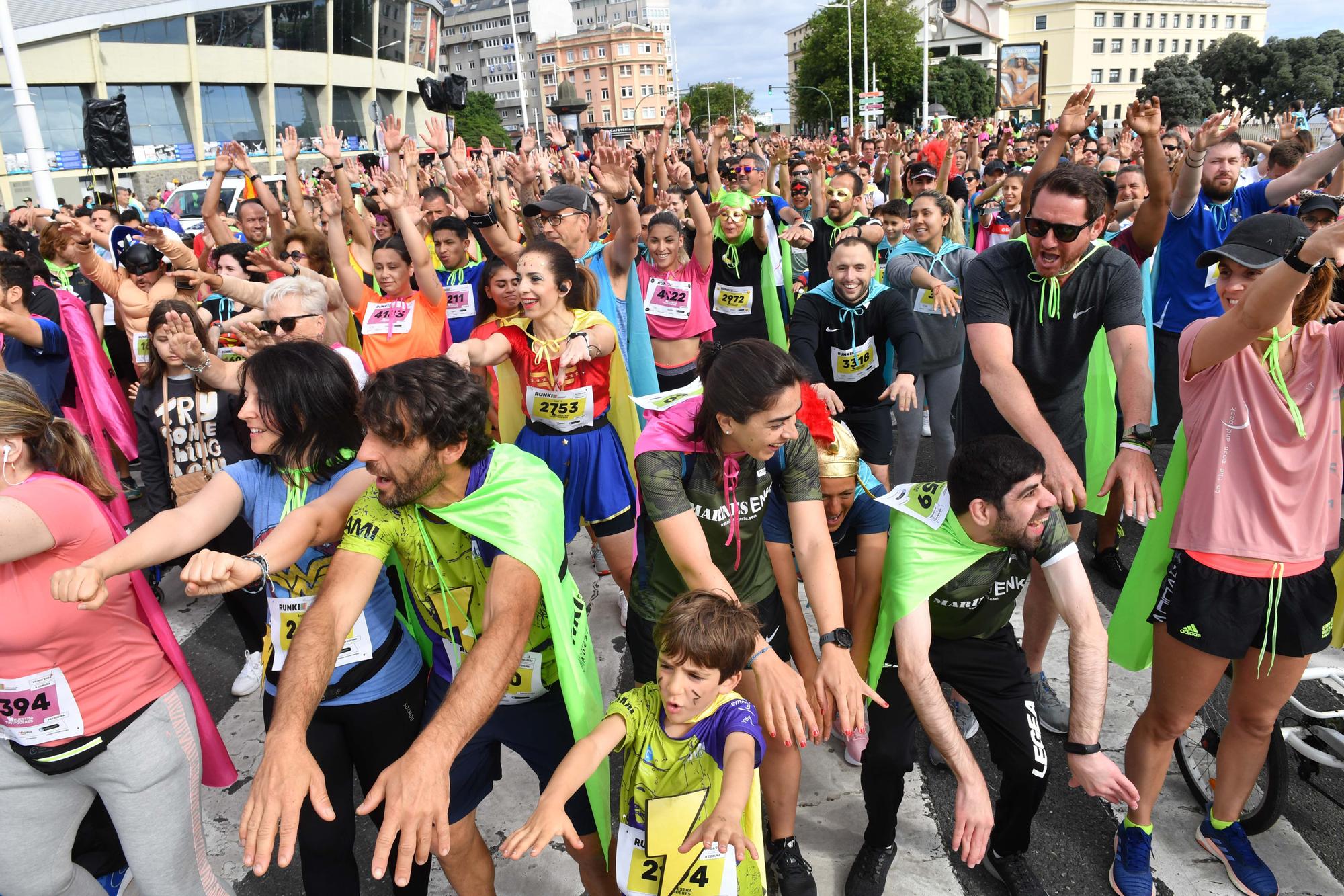Carrera Runki por la integración en A Coruña